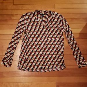 Forever 21 Patterned button up shirt